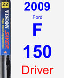 Driver Wiper Blade for 2009 Ford F-150 - Vision Saver