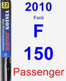 Passenger Wiper Blade for 2010 Ford F-150 - Vision Saver