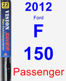 Passenger Wiper Blade for 2012 Ford F-150 - Vision Saver