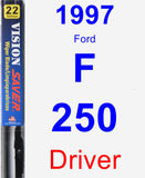 Driver Wiper Blade for 1997 Ford F-250 - Vision Saver