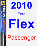 Passenger Wiper Blade for 2010 Ford Flex - Vision Saver