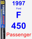 Passenger Wiper Blade for 1997 Ford F-450 - Vision Saver