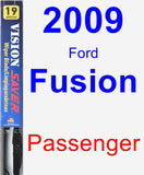 Passenger Wiper Blade for 2009 Ford Fusion - Vision Saver