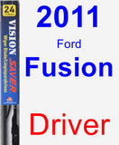 Driver Wiper Blade for 2011 Ford Fusion - Vision Saver