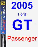 Passenger Wiper Blade for 2005 Ford GT - Vision Saver