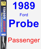 Passenger Wiper Blade for 1989 Ford Probe - Vision Saver