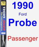 Passenger Wiper Blade for 1990 Ford Probe - Vision Saver
