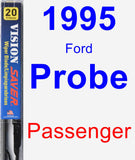 Passenger Wiper Blade for 1995 Ford Probe - Vision Saver