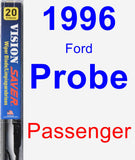 Passenger Wiper Blade for 1996 Ford Probe - Vision Saver