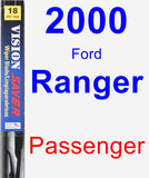 Passenger Wiper Blade for 2000 Ford Ranger - Vision Saver