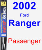 Passenger Wiper Blade for 2002 Ford Ranger - Vision Saver