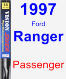 Passenger Wiper Blade for 1997 Ford Ranger - Vision Saver