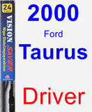 Driver Wiper Blade for 2000 Ford Taurus - Vision Saver