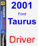 Driver Wiper Blade for 2001 Ford Taurus - Vision Saver