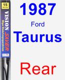 Rear Wiper Blade for 1987 Ford Taurus - Vision Saver
