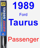 Passenger Wiper Blade for 1989 Ford Taurus - Vision Saver
