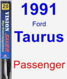 Passenger Wiper Blade for 1991 Ford Taurus - Vision Saver
