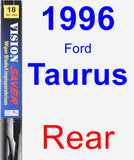 Rear Wiper Blade for 1996 Ford Taurus - Vision Saver