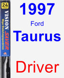 Driver Wiper Blade for 1997 Ford Taurus - Vision Saver