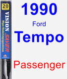 Passenger Wiper Blade for 1990 Ford Tempo - Vision Saver