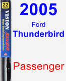 Passenger Wiper Blade for 2005 Ford Thunderbird - Vision Saver