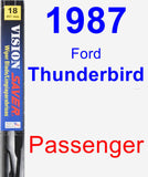 Passenger Wiper Blade for 1987 Ford Thunderbird - Vision Saver
