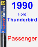 Passenger Wiper Blade for 1990 Ford Thunderbird - Vision Saver