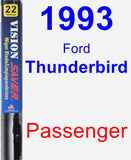 Passenger Wiper Blade for 1993 Ford Thunderbird - Vision Saver