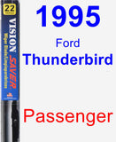 Passenger Wiper Blade for 1995 Ford Thunderbird - Vision Saver