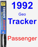Passenger Wiper Blade for 1992 Geo Tracker - Vision Saver