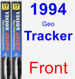 Front Wiper Blade Pack for 1994 Geo Tracker - Vision Saver