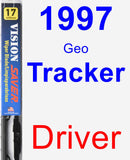 Driver Wiper Blade for 1997 Geo Tracker - Vision Saver