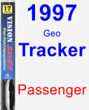 Passenger Wiper Blade for 1997 Geo Tracker - Vision Saver