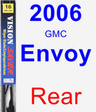 Rear Wiper Blade for 2006 GMC Envoy - Vision Saver