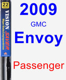 Passenger Wiper Blade for 2009 GMC Envoy - Vision Saver