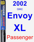 Passenger Wiper Blade for 2002 GMC Envoy XL - Vision Saver