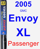 Passenger Wiper Blade for 2005 GMC Envoy XL - Vision Saver