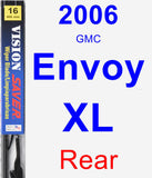 Rear Wiper Blade for 2006 GMC Envoy XL - Vision Saver
