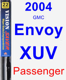 Passenger Wiper Blade for 2004 GMC Envoy XUV - Vision Saver
