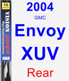 Rear Wiper Blade for 2004 GMC Envoy XUV - Vision Saver