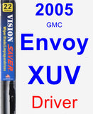 Driver Wiper Blade for 2005 GMC Envoy XUV - Vision Saver