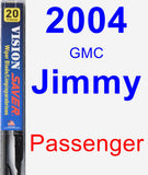 Passenger Wiper Blade for 2004 GMC Jimmy - Vision Saver