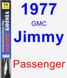 Passenger Wiper Blade for 1977 GMC Jimmy - Vision Saver
