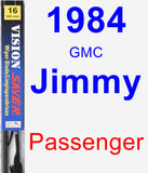 Passenger Wiper Blade for 1984 GMC Jimmy - Vision Saver