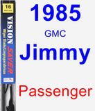 Passenger Wiper Blade for 1985 GMC Jimmy - Vision Saver