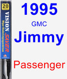 Passenger Wiper Blade for 1995 GMC Jimmy - Vision Saver