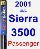 Passenger Wiper Blade for 2001 GMC Sierra 3500 - Vision Saver