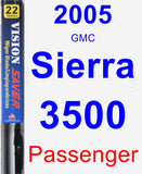 Passenger Wiper Blade for 2005 GMC Sierra 3500 - Vision Saver