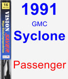 Passenger Wiper Blade for 1991 GMC Syclone - Vision Saver