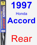 Rear Wiper Blade for 1997 Honda Accord - Vision Saver